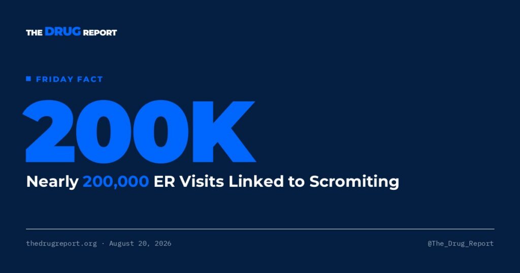Friday Fact: Nearly 200,000 ER Visits Linked to Scromiting | The Drug Report
